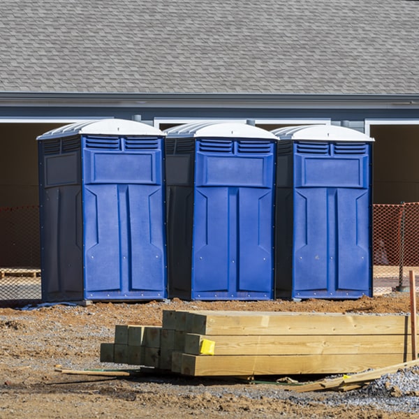 how do you dispose of waste after the portable restrooms have been emptied in Rio del Mar